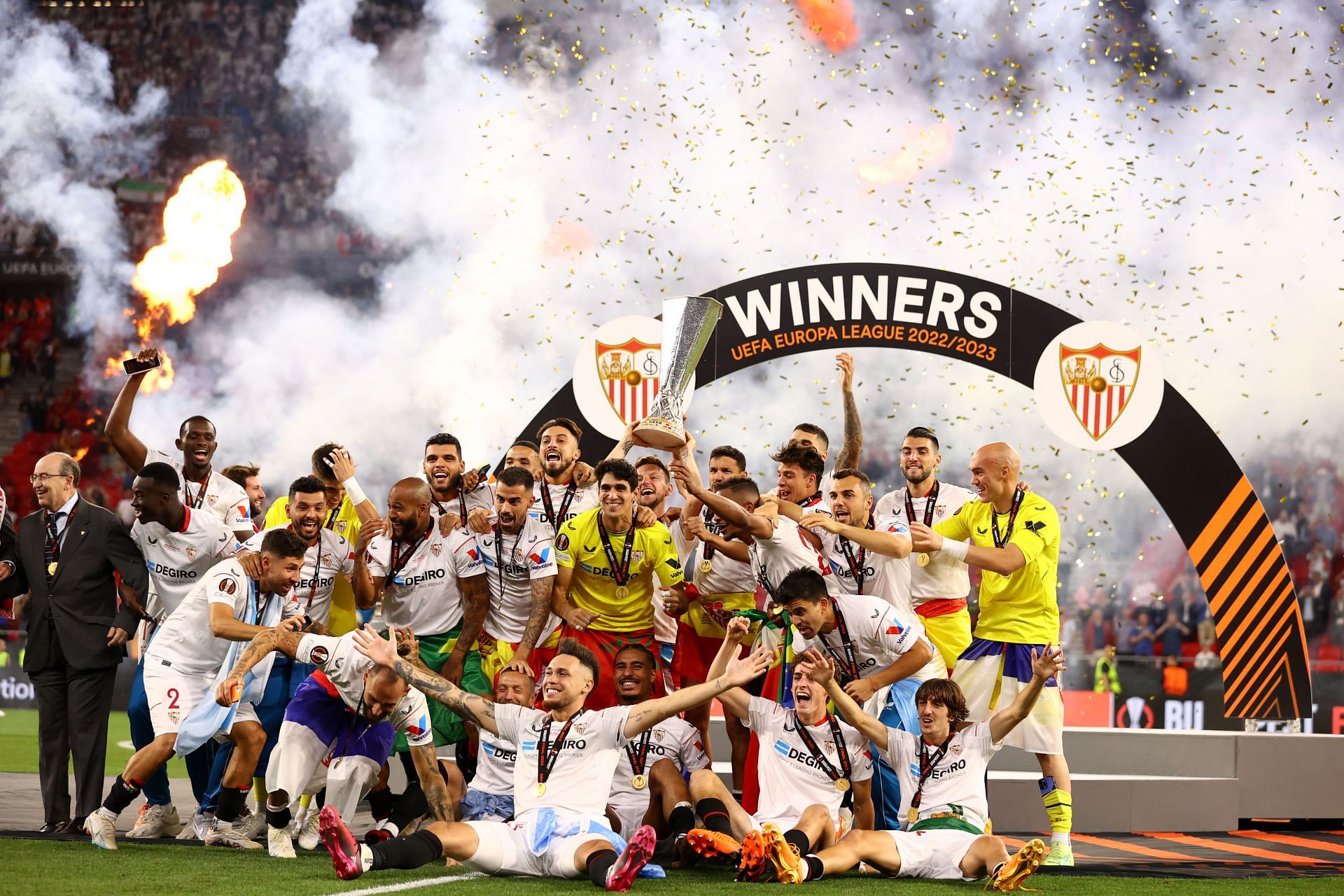 Sevilla FC dashed Mourinho&#039;s hopes of winning a sixth European final.