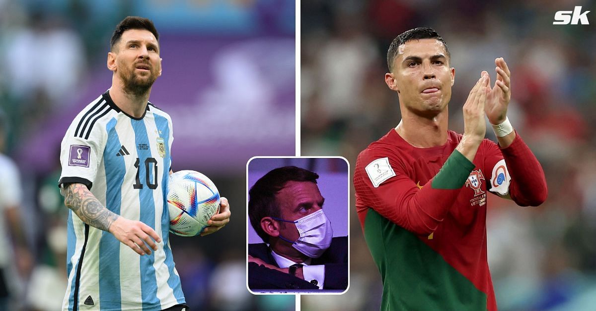 Macron chose between Cristiano Ronaldo and Lionel Messi