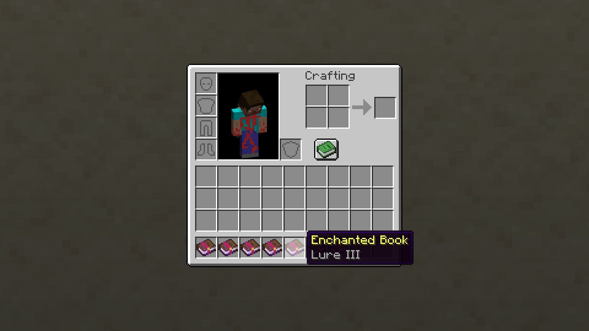 Lure enchantment book in 1.20 (Image via Mojang)