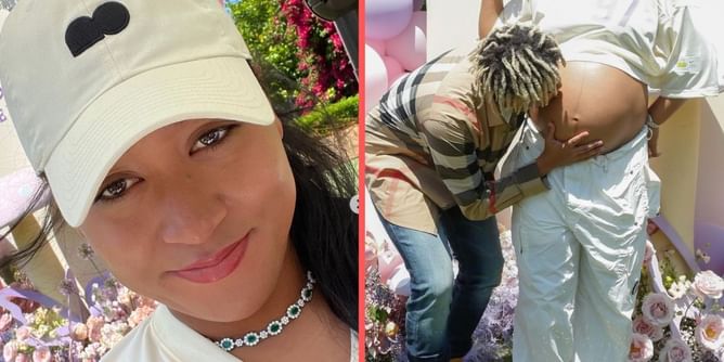 Pregnant Naomi Osaka and boyfriend Cordae reveal they are having a baby girl