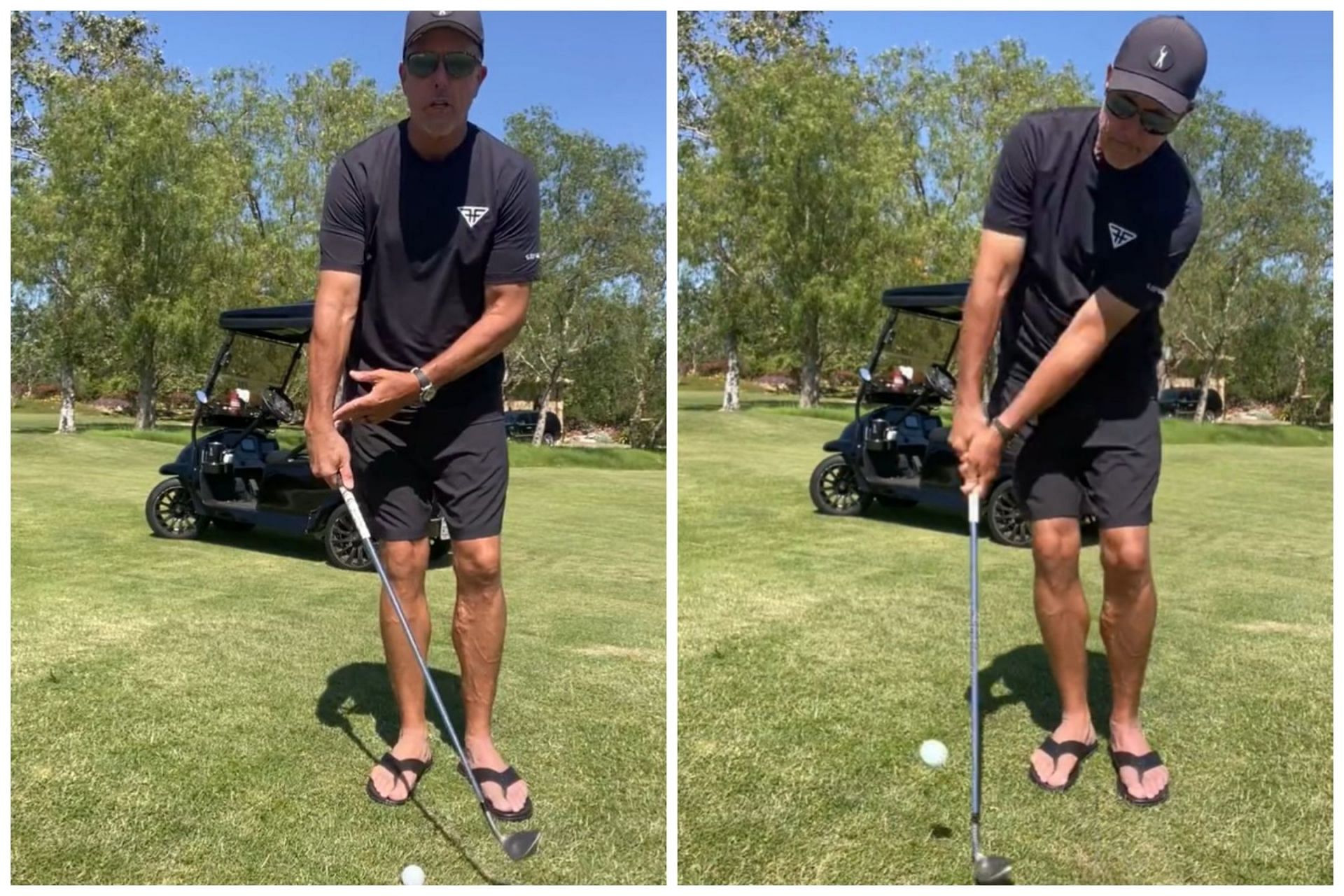 Phil Mickelson shared a video tutorial to improve the short game