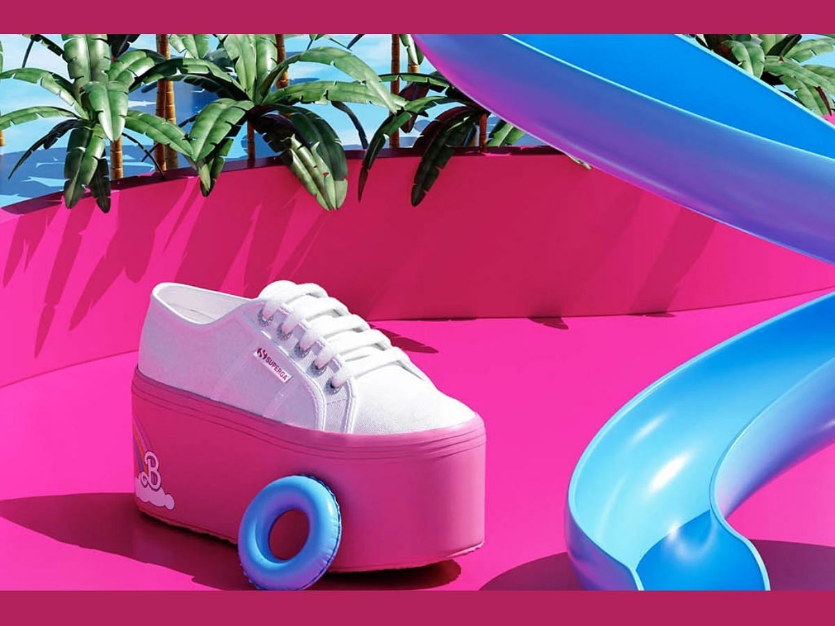 Superga x Barbie Movie collection (Image via FN)