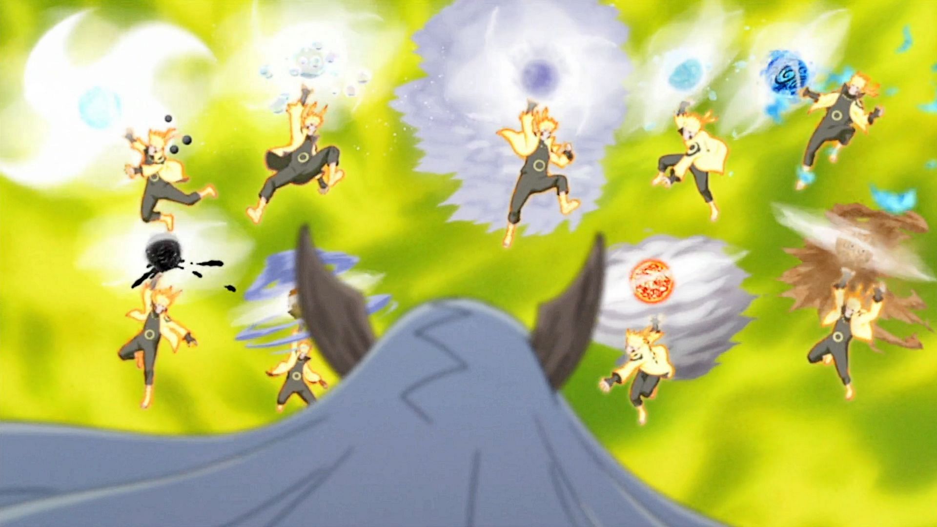 One of the most devastating attacks of the future Seventh Hokage (Image via Studio Pierrot, Naruto)