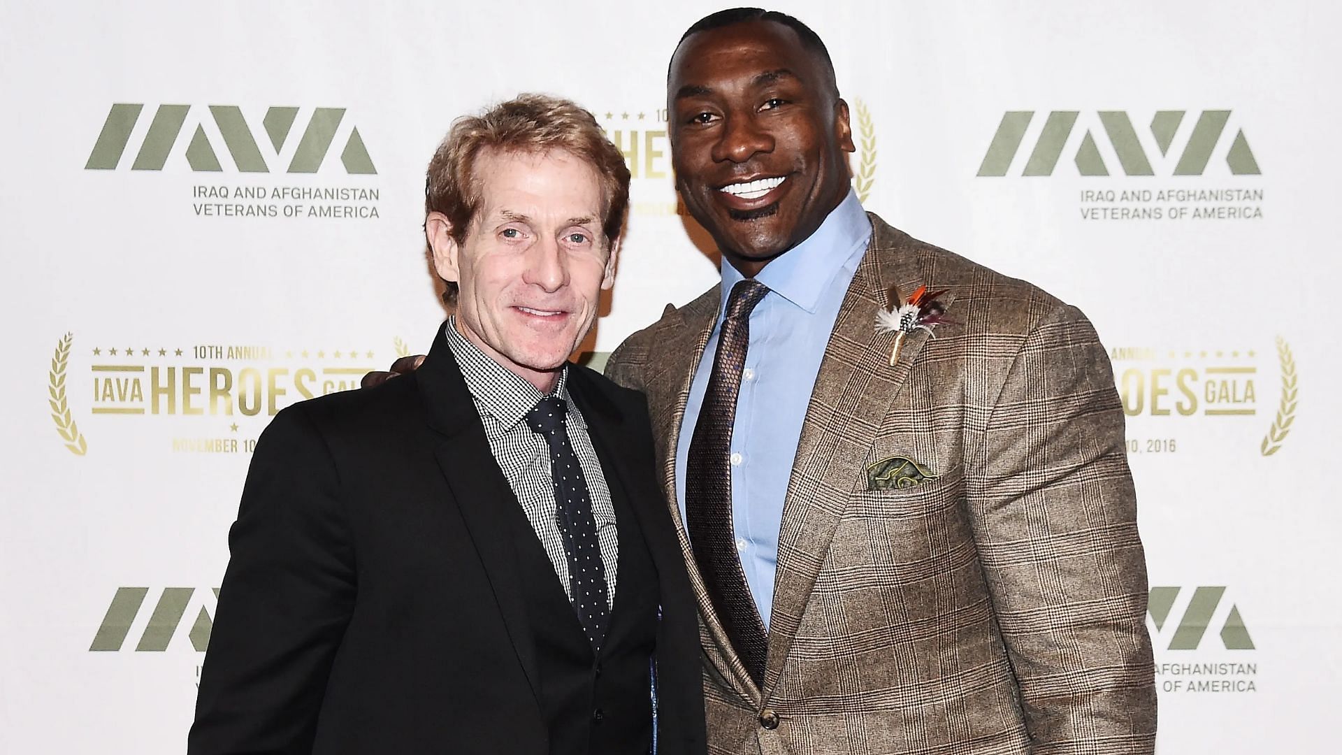 Shannon Sharpe and Skip Bayless debated sports topics on Undisputed from September 2016 to June 2023. (Image via: Nicholas Hunt/Getty Images)