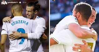 Real Madrid legend Gareth Bale posts heartfelt tributes for Karim Benzema and Eden Hazard on Instagram