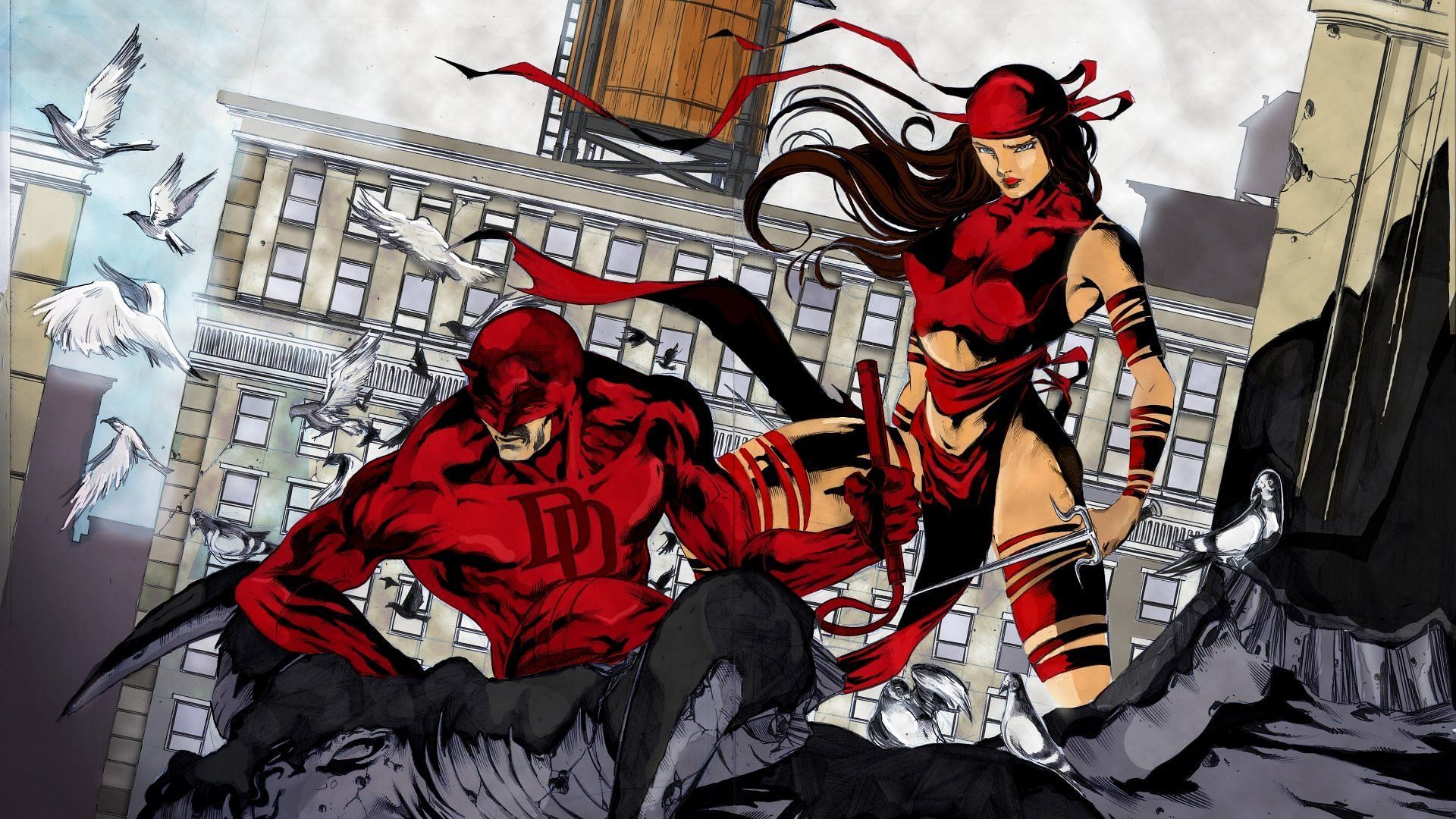 Elektra&#039;s death occurred in the 1986 storyline Daredevil #181, written by Frank Miller with art by Klaus Janson. (Image Via Marvel)