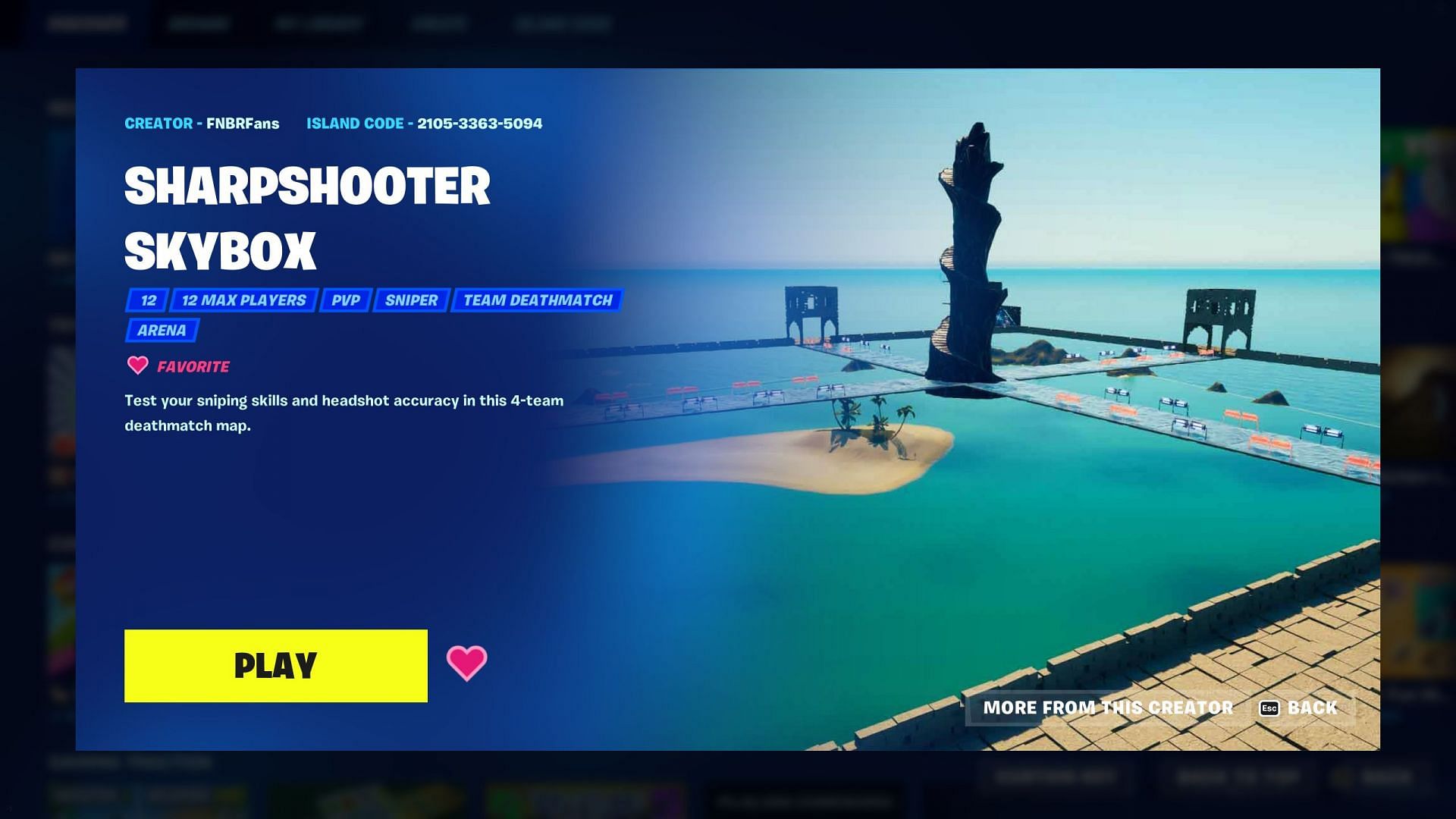 It&#039;s possible to earn XP in Fortnite Chapter 4 Season 3 with UEFN (Image via Epic Games)