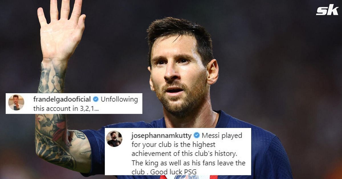 PSG announce Lionel Messi exit