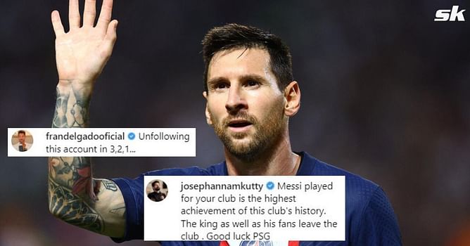 “The highest achievement of this club’s history,” “Time to unfollow” – Fans blast PSG as they announce Lionel Messi departure