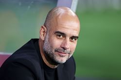 Combined XI of Pep Guardiola’s treble-winning 2008-09 Barcelona and 2022-23 Manchester City teams