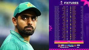 Pakistan schedule 2023 World Cup: Complete Pakistan match list, dates, venues and timings in IST