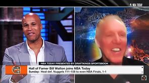 "Nothing can stop him"- Richard Jefferson was left stunned by NBA Legend Bill Walton who went on an epic rant on National TV