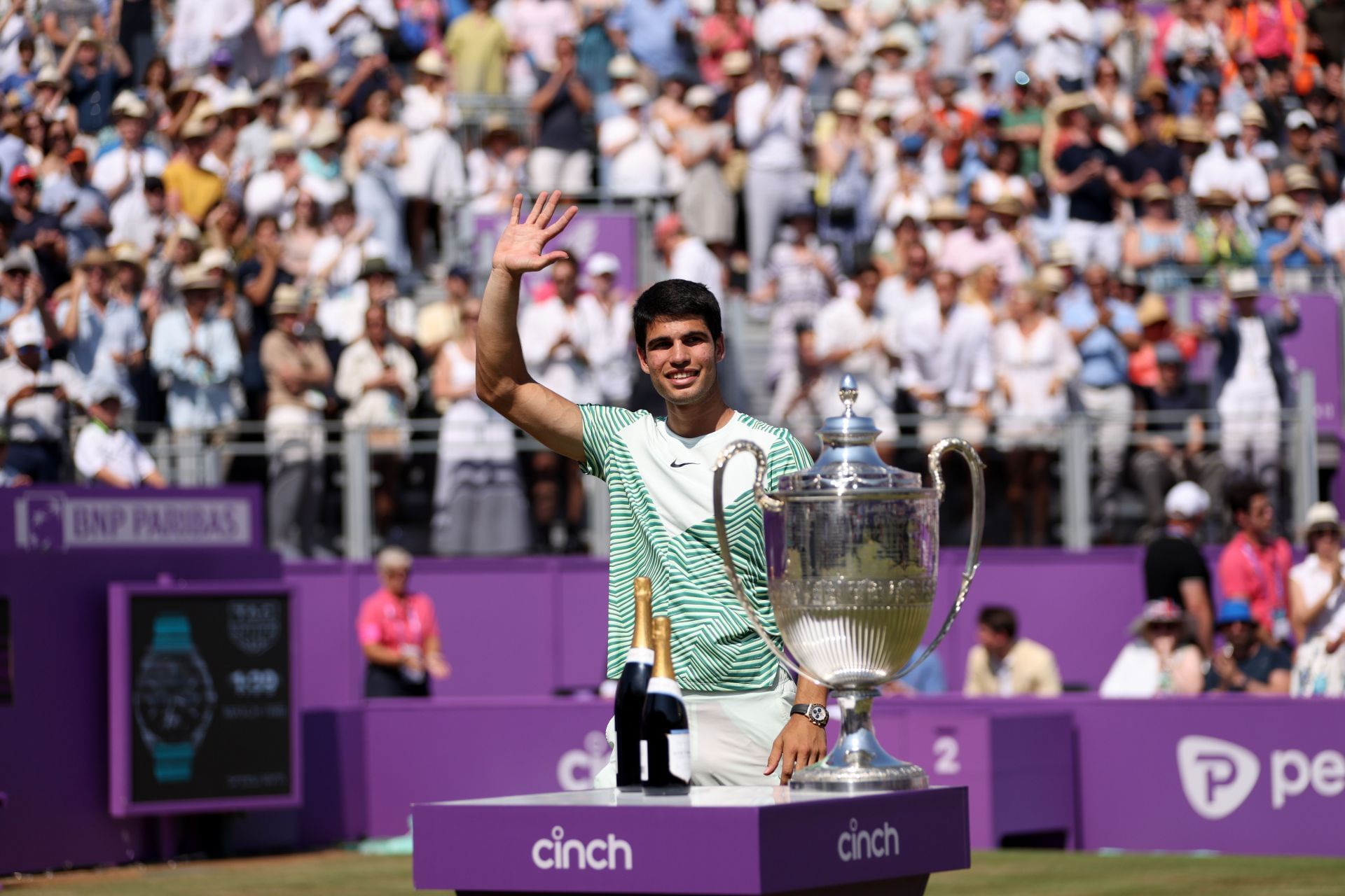 Carlos remains optimistic about Wimbledon (Image via Getty)