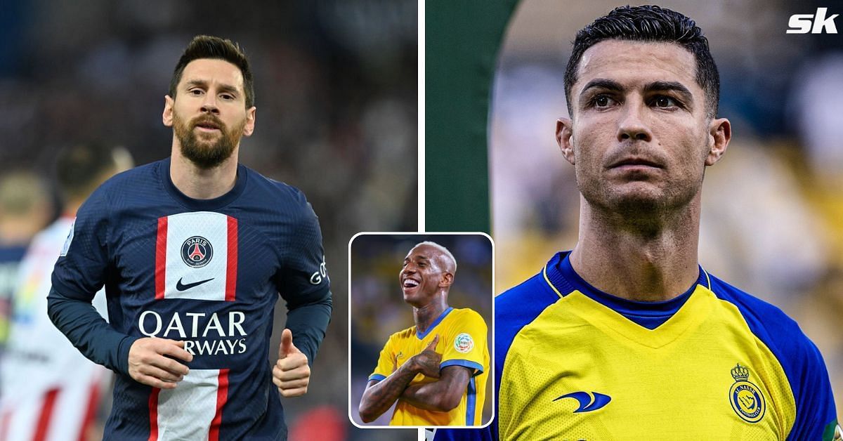 Talisca picks between Messi and Ronaldo. 
