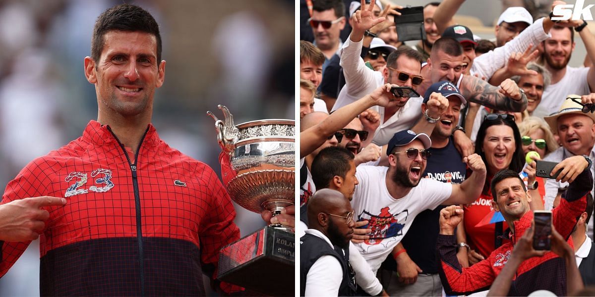 Novak Djokovic French Open 23 Grand Slam titles