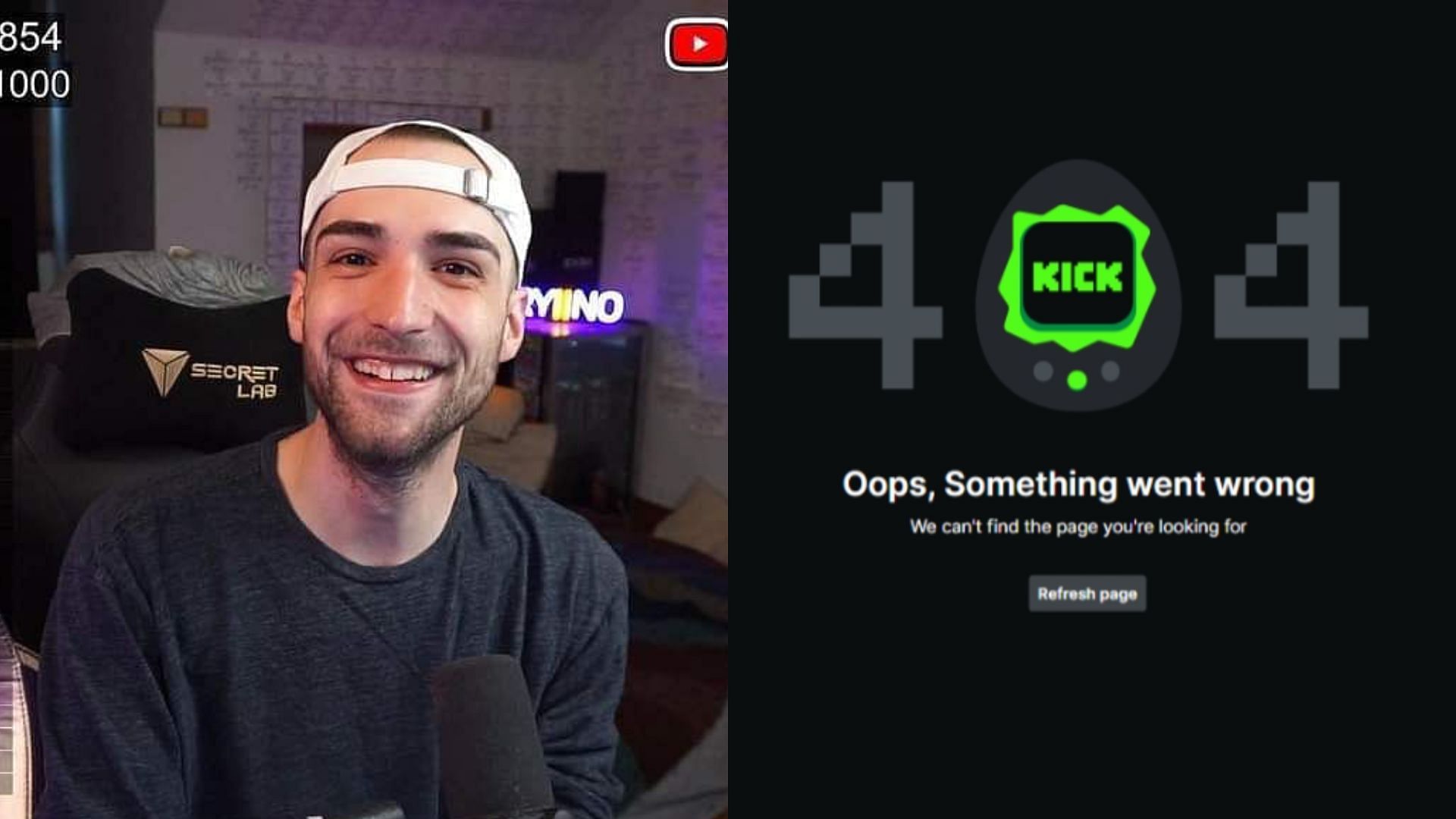 Kick and Twitch streamer Ryiino has been handed indefinite suspensions (Image via Sportskeeda)