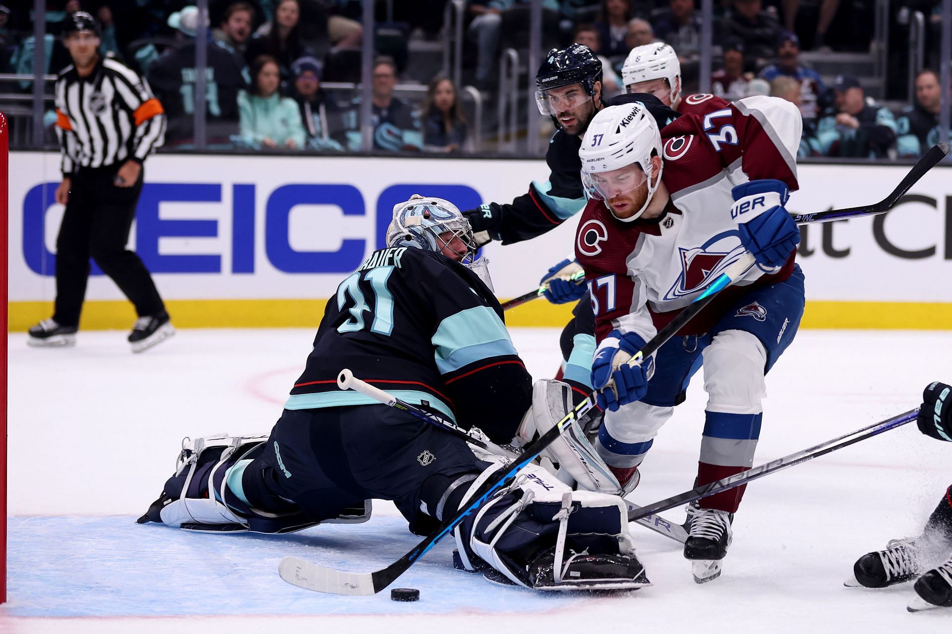 Colorado Avalanche v Seattle Kraken - Game Three