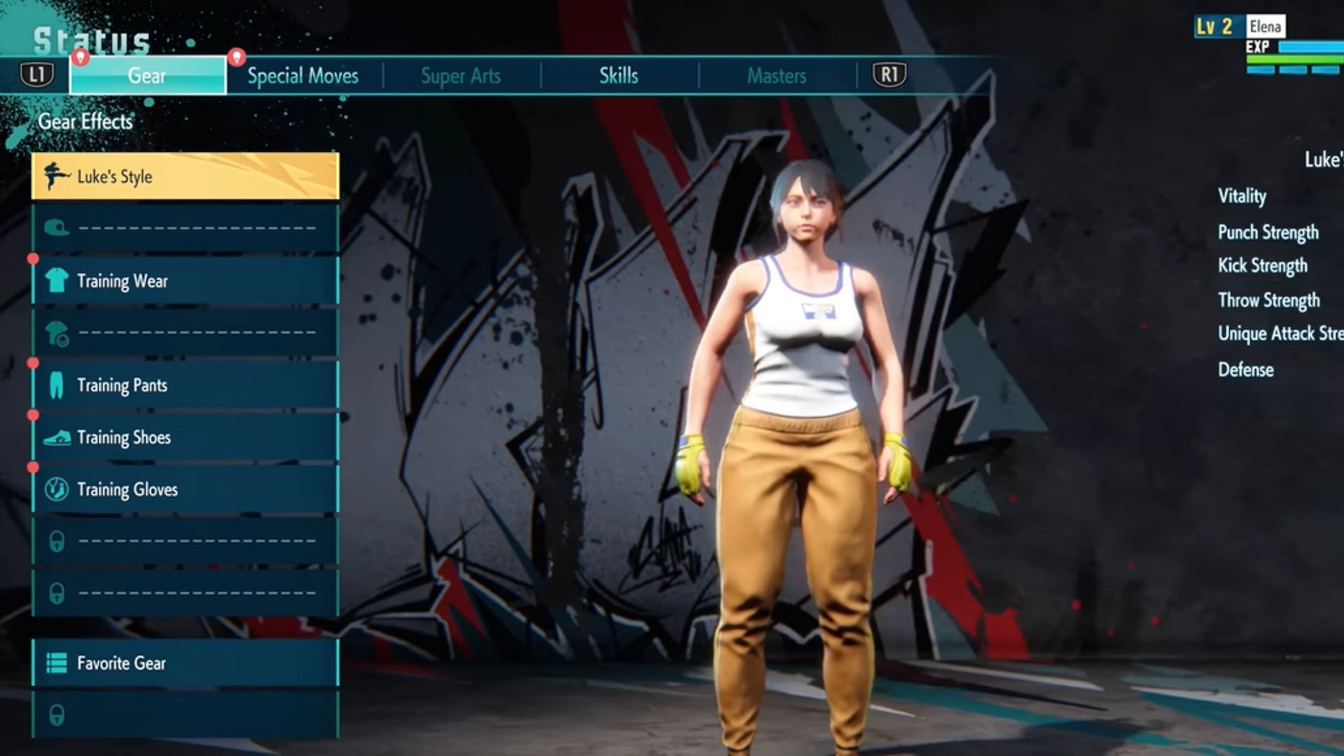 Access the Status menu of your Device if you want to change your character&#039;s gear (Image via Capcom)