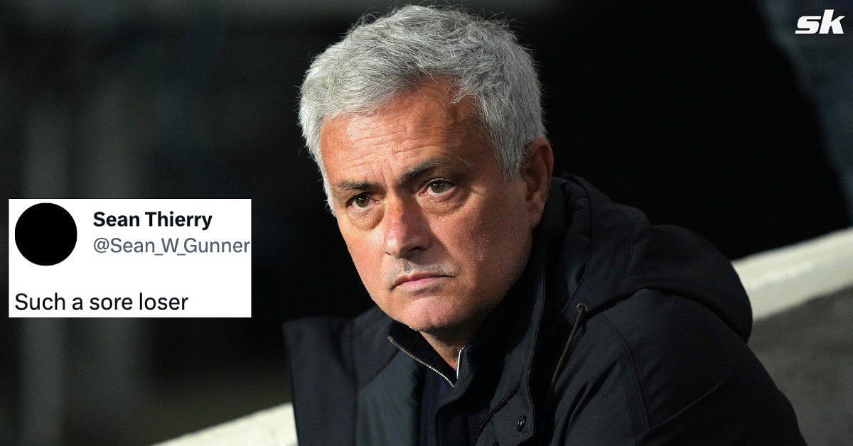 “such A Sore Loser” Fans React As Jose Mourinho Angrily Brands Referee Anthony Taylor A ‘fuc 