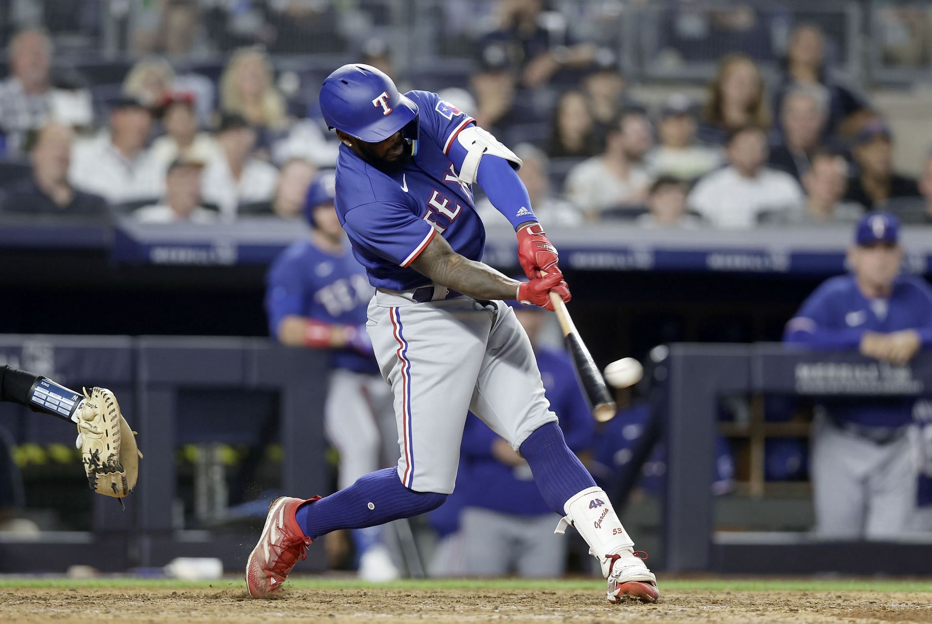 MLB Network - Adolis García joined the Texas Rangers 20