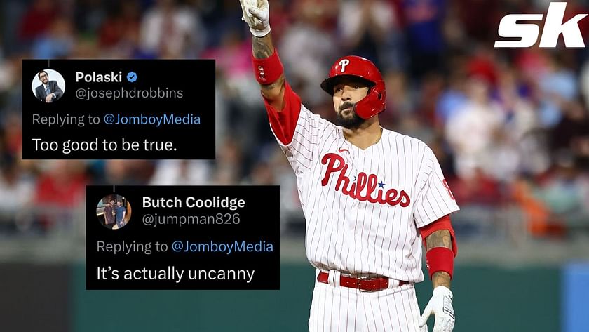 Castellanos Curse' continues as Nick Castellanos interrupts serious  conversation with first hit in Phillies jersey