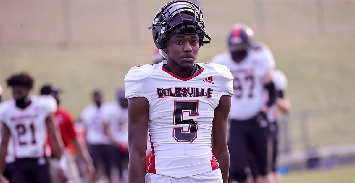 Noah Rogers suiting up for Rolesville High School