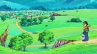 Ash returns to his home in Pallet town (Image via The Pokemon Company)