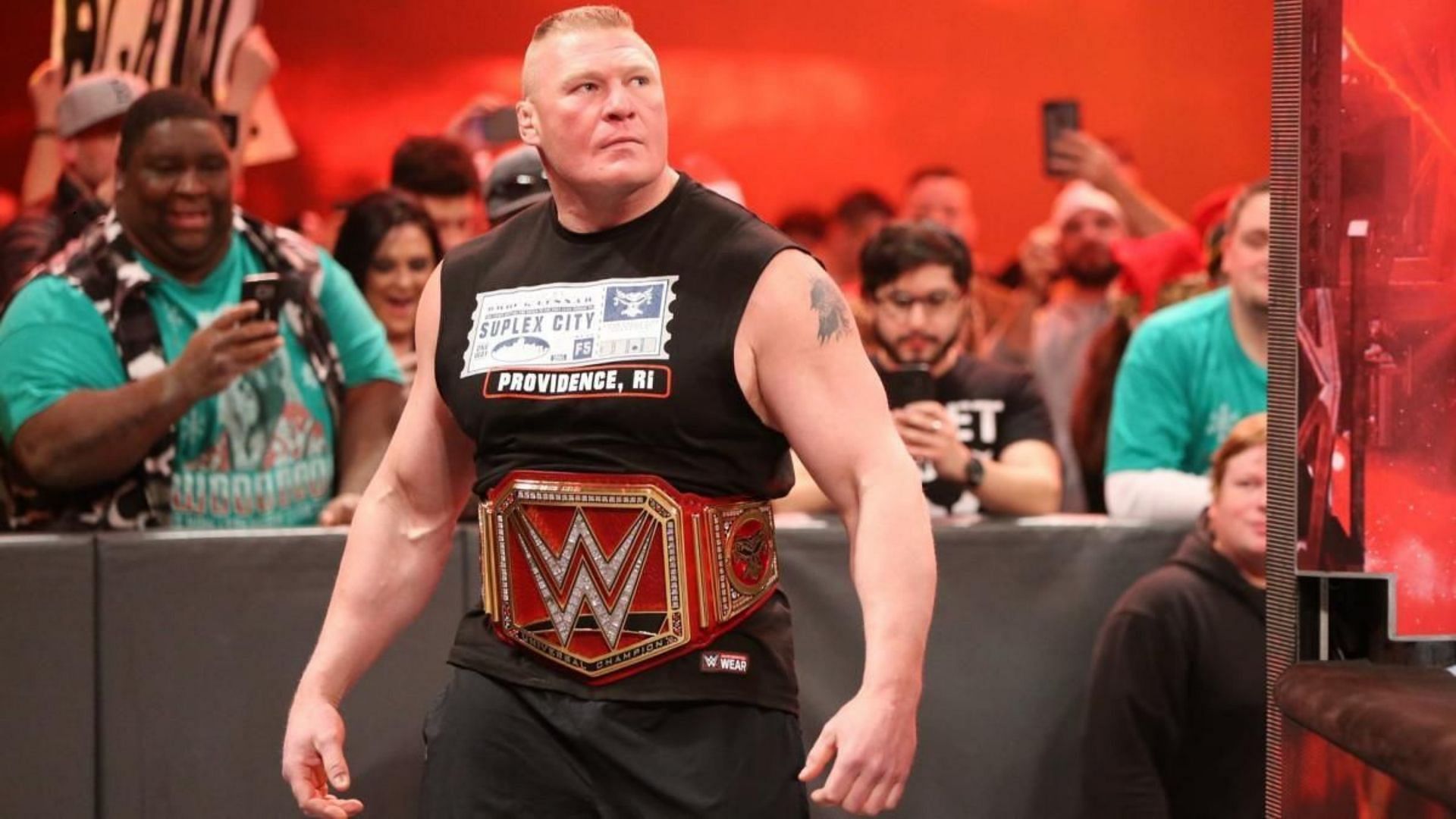 Brock Lesnar is a former WWE Universal Champion