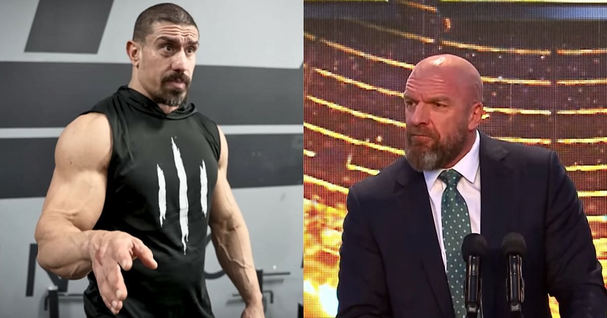 Ethan Carter III and Triple H.