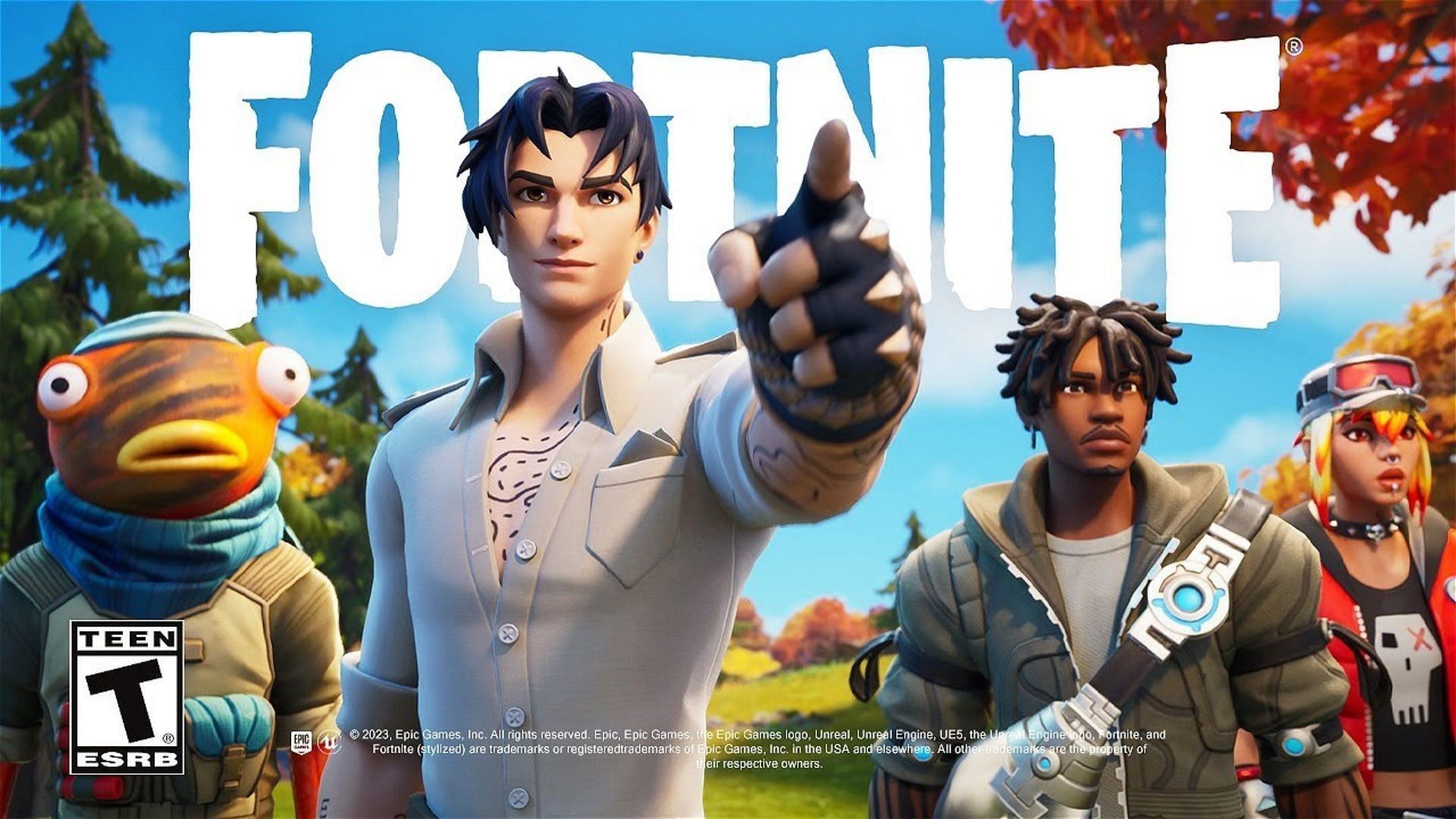 Fortnite released a new poster (Image via FortniteBRFeed on YouTube)