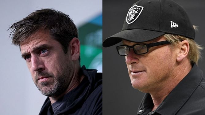NFL analyst envisions Jon Gruden-esque downfall for Aaron Rodgers if Jets get Hard Knocks