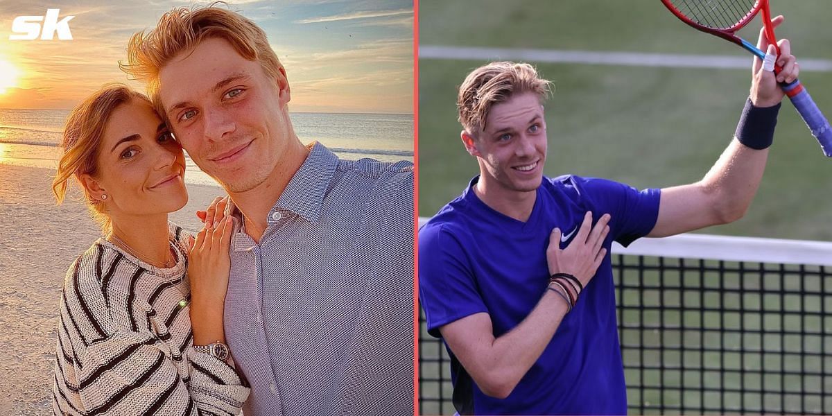 Denis Shapovalov&rsquo;s girlfriend Mirjam Bjorklund shows her support after 3R defeat