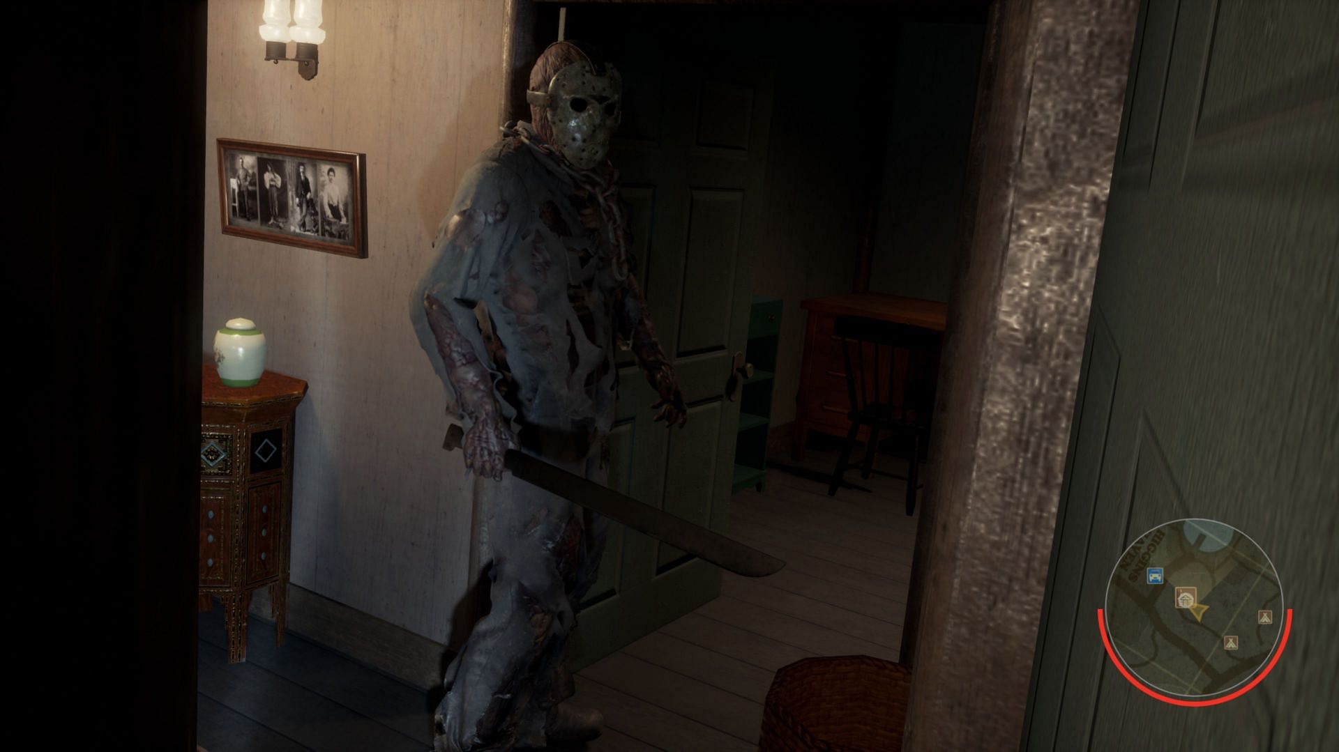 Jason in Friday the 13th: The Game (Image via Gun Media)