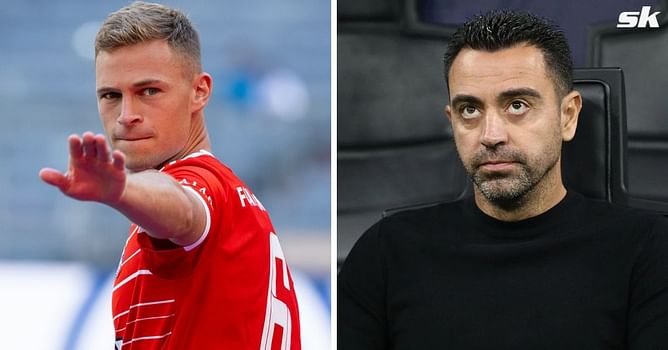 "He said he was a fan of me" - Xavi details meeting Bayern Munich star Joshua Kimmich amid Barcelona transfer links