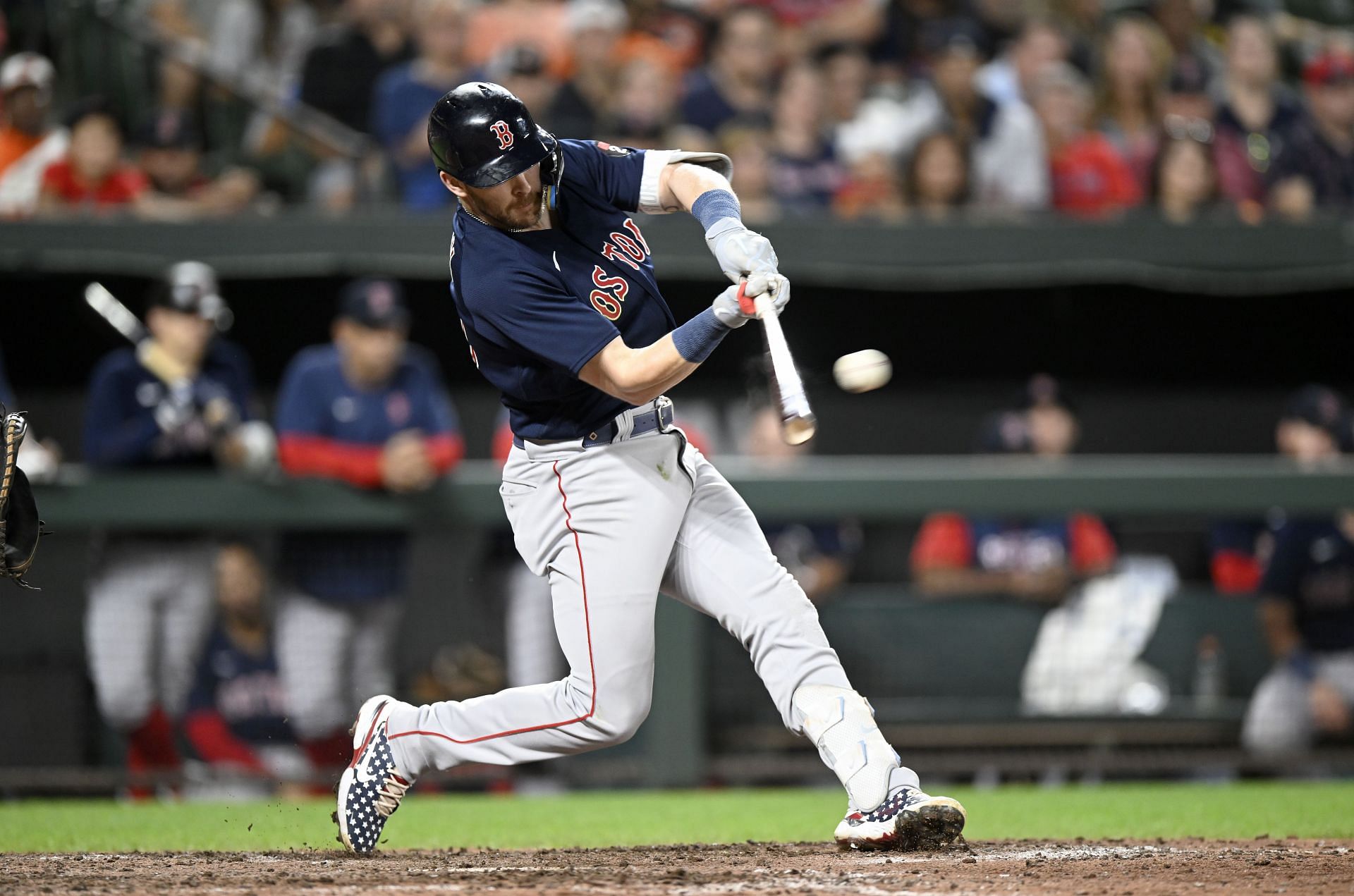 Red Sox INF Trevor Story hopes for July return from elbow injury as DH