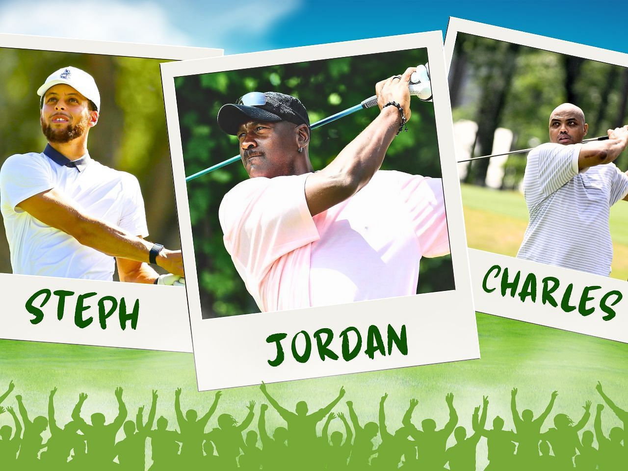 Steph Curry is backing Michael Jordan in a golf matchup against Charles Barkley.