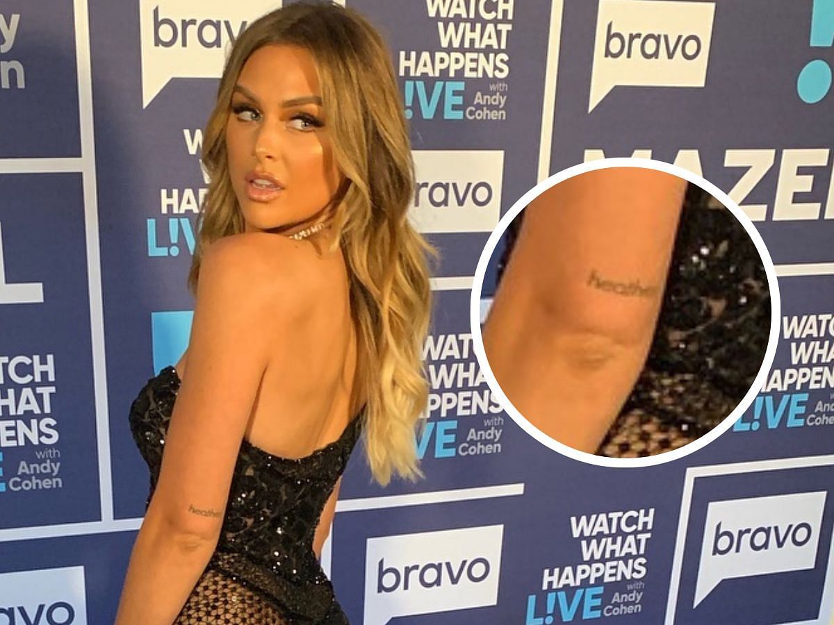 Lala Kent&#039;s &quot;heathen&quot; tattoo (Image via Instagram/@lalakent)