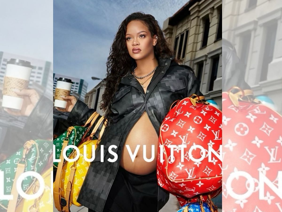 Fans appreciate Pharrell Williams x Rihanna in the new Louis Vuitton ...
