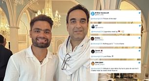 "Attitude to aise dikha rha hai to jaise..." - Fans erupt as KKR’s Rinku Singh shares picture with Pankaj Tripathi aka ‘Kaleen Bhaiya’