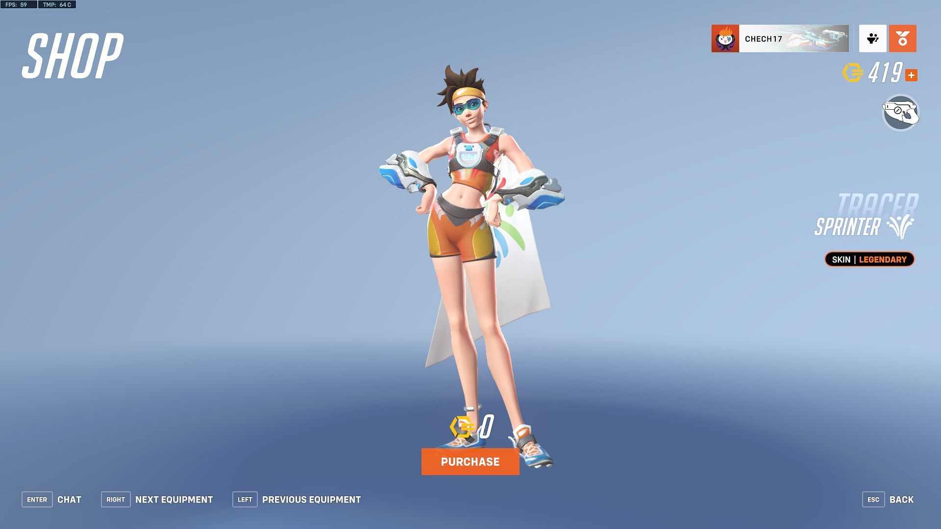 How to get Overwatch 2 Sprinter Tracer skin for free