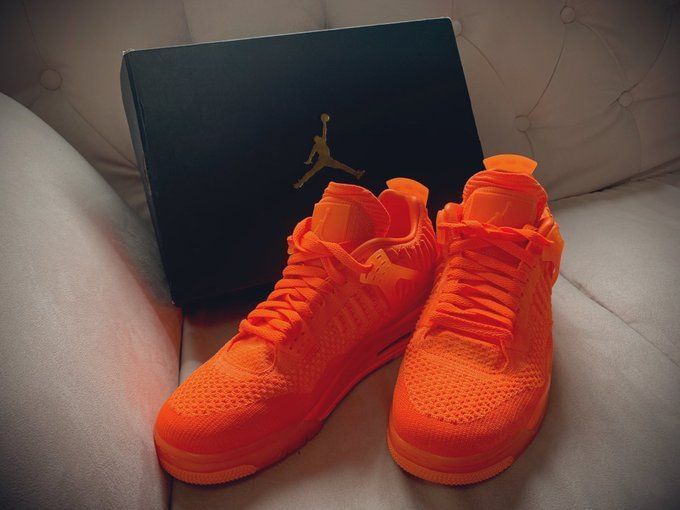 mens orange jordans