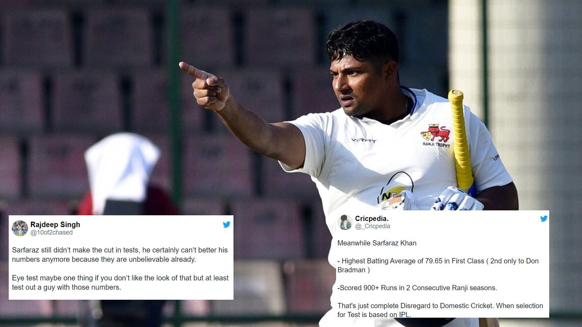 "Complete Disregard To Domestic Cricket"- Fans Slam Selectors For Not ...