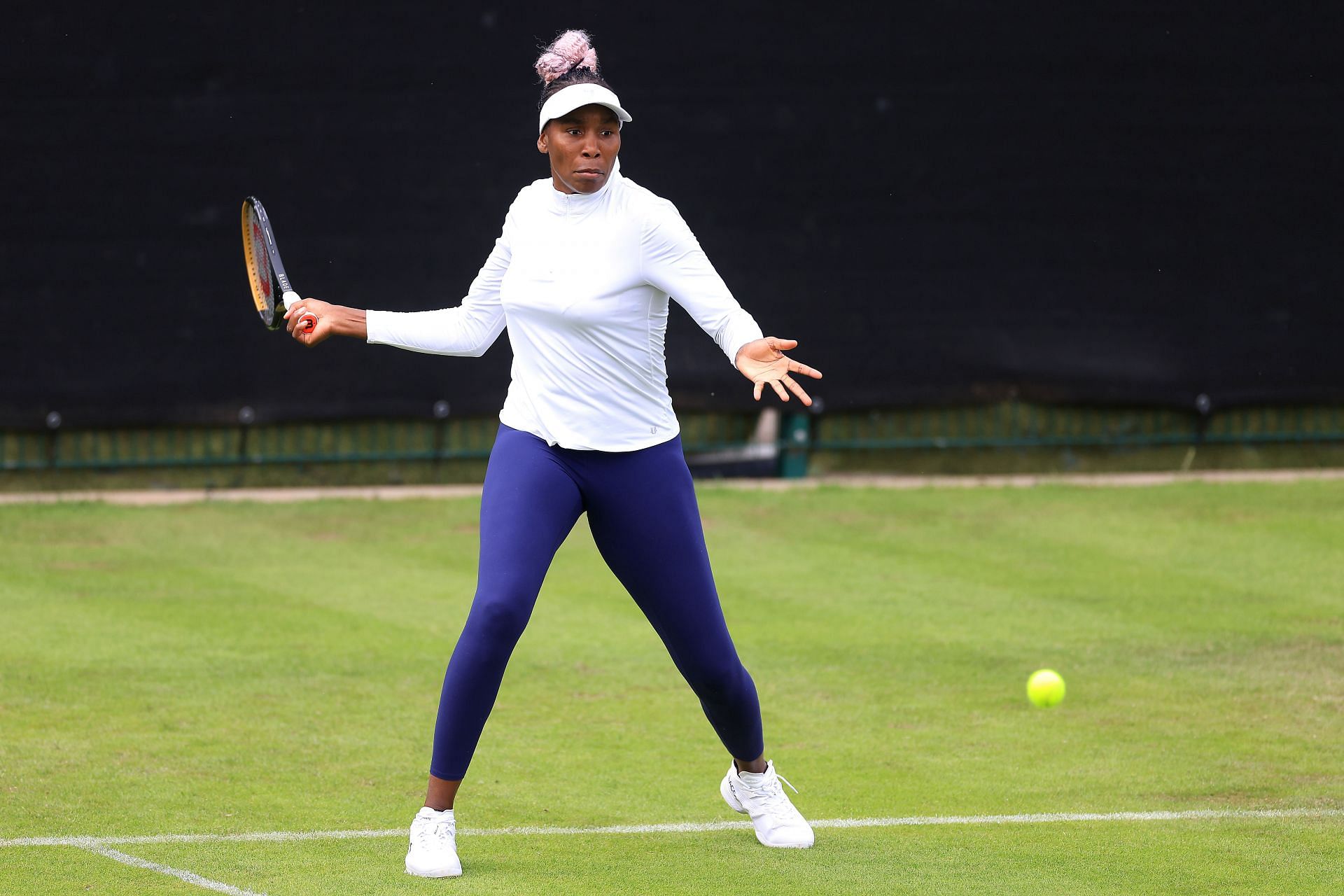 Williams takes part in a practice session during day one of the Rothesay Classic Birmingham