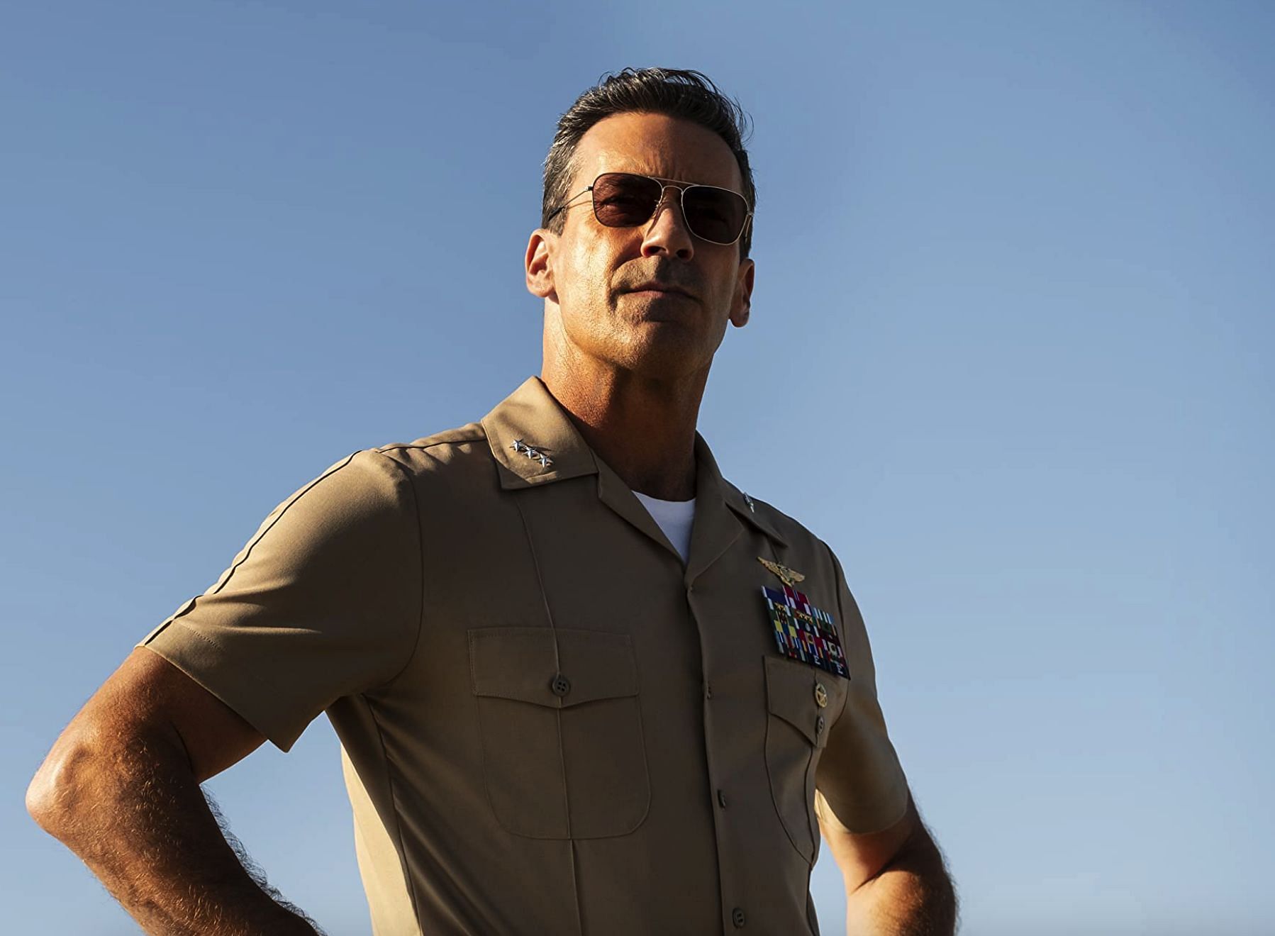 Jon Hamm in Top Gun: Maverick. Image via IMDB.