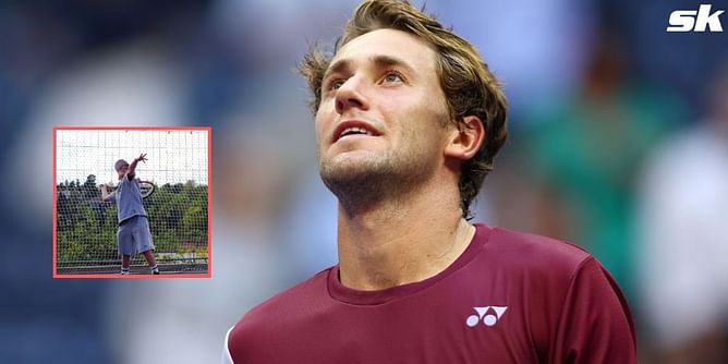 Casper Ruud shares adorable childhood pictures, flaunts Barcelona jersey
