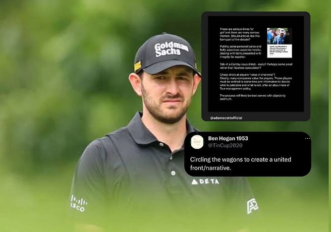 “Circling the wagons to create a united front” – Fans react to Thomas, Fowler, Scott slamming the ‘Coup D’état’ article on Patrick Cantlay