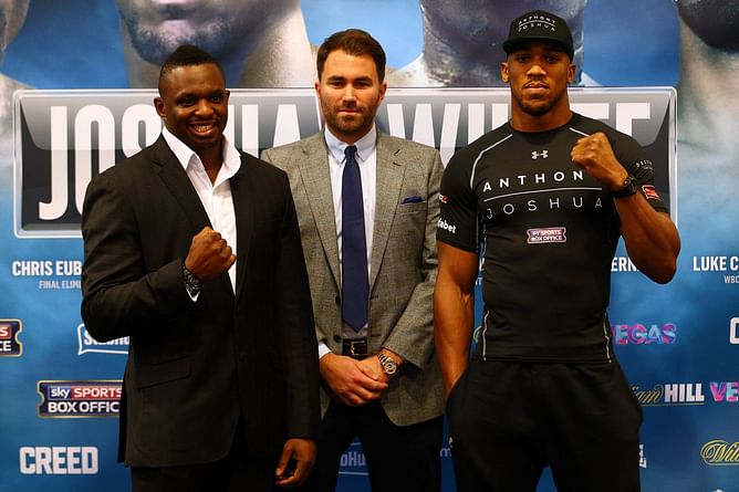 Anthony Joshua trades expletive-laden social media barbs with Dillian Whyte