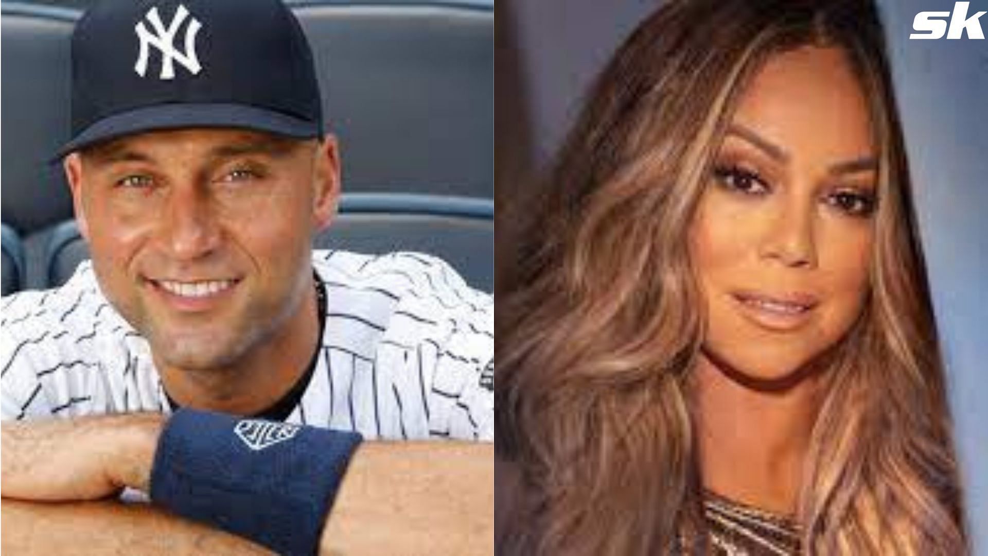 Derek Jeter, former Yankees player and Mariah Carey