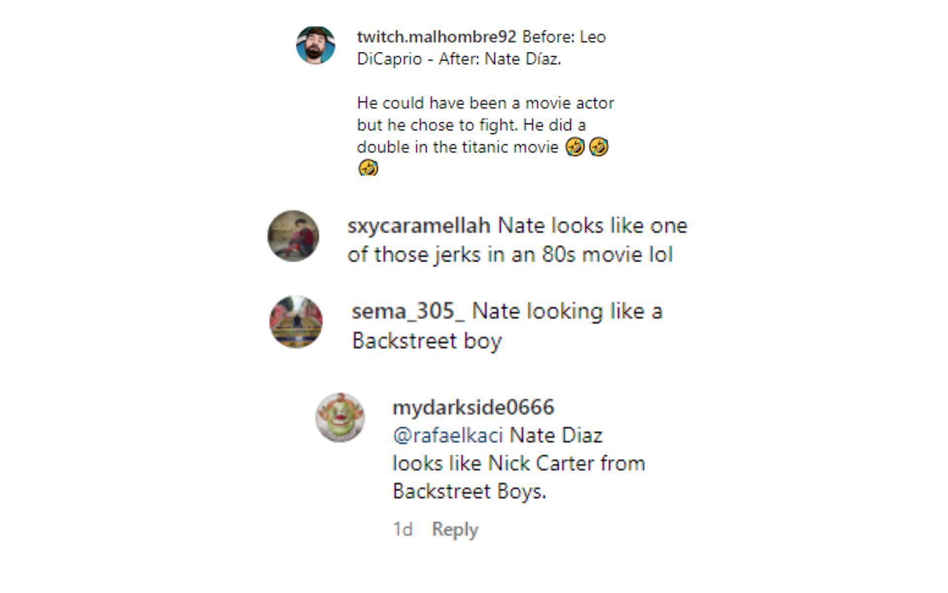 Instagram comments [@mmapack and @mmauncensored_ - Instagram post]