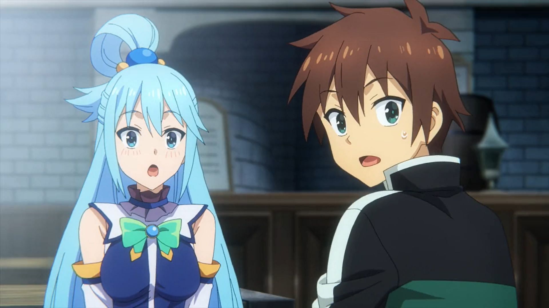 Episode 1, #aqua #kazuma #konosuba #anime #animeedit #debate